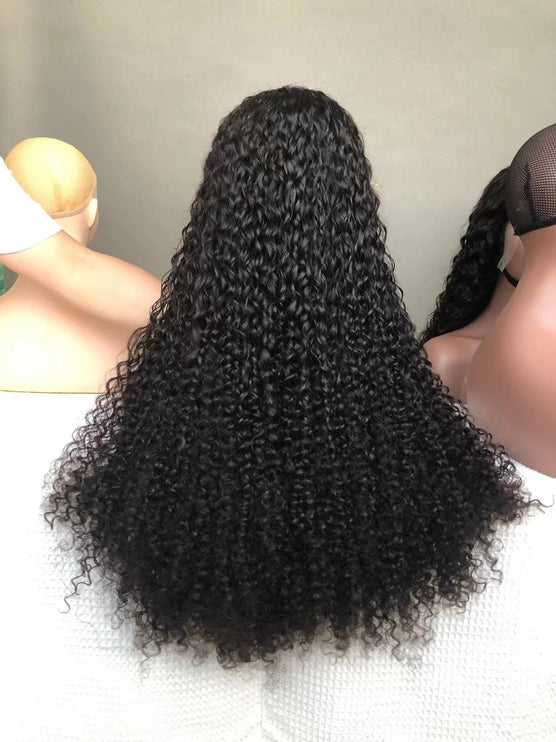 13x4 Lace Frontal Wig Super Double Drawn Tight Posh Curl