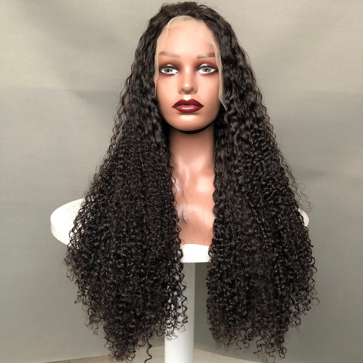 13x4 Lace Frontal Wig Super Double Drawn Tight Posh Curl