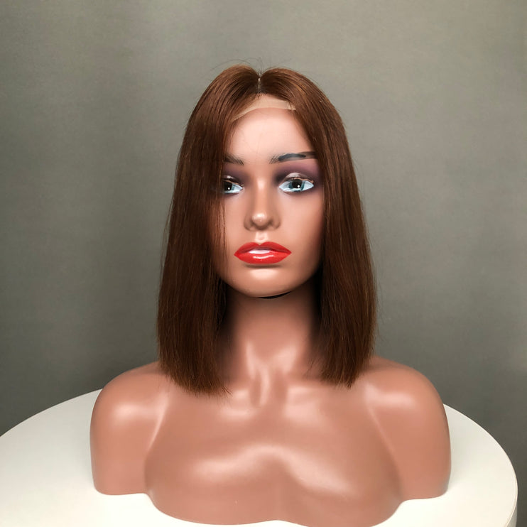 Hot Selling Short 2x6 Kim K Bob Wig 100% Human Hair