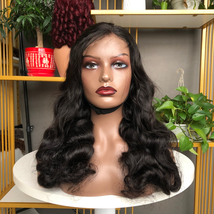 5x5 HD Factory Lace Closure Wig Bouncy Wave