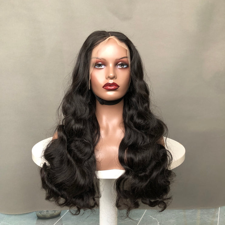 13x4 Lace Frontal Wig Factory Bouncy Wave Full Density